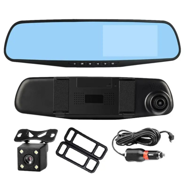 1080P HD Rearview Mirror Car DVR Dual Dash Cam Camera Front Rear Video Recorder - Image 5