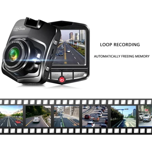 1- Car Camera HD 1080P Dashcam DVR Recorder - Image 4