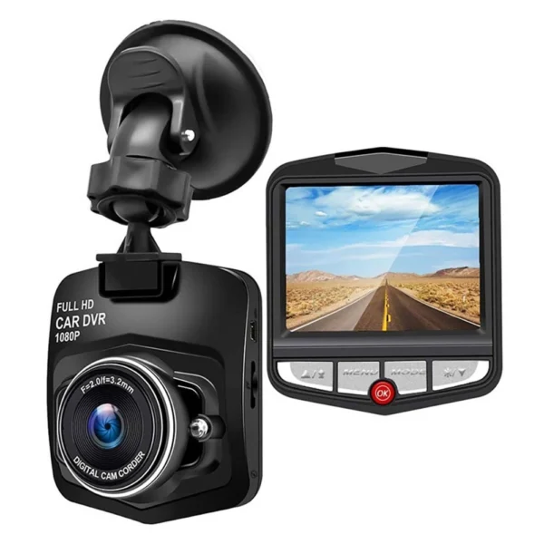 1- Car Camera HD 1080P Dashcam DVR Recorder