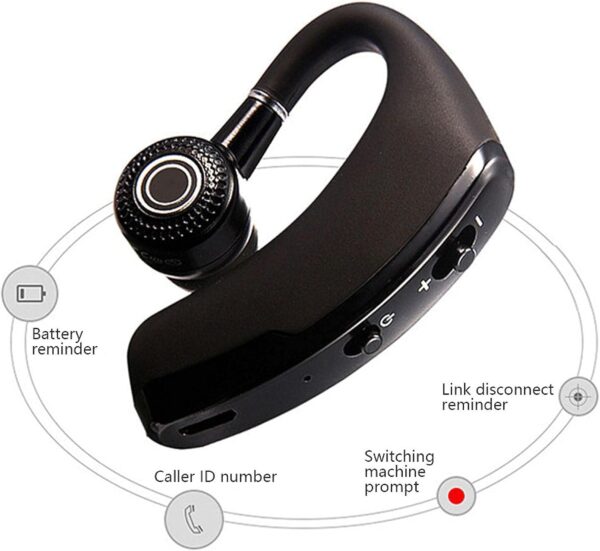 Wireless Bluetooth 5.0 Earbuds Noise Cancelling Headphone Lightweight Handsfree for iPhone, Android - Image 4