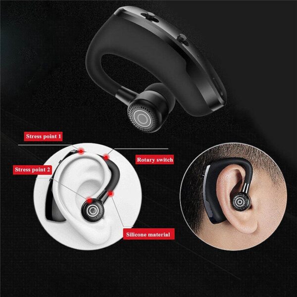 Wireless Bluetooth 5.0 Earbuds Noise Cancelling Headphone Lightweight Handsfree for iPhone, Android - Image 9